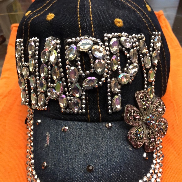 Rinestone Happy Hat - Picture 2 of 6